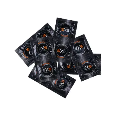EXS Black Latex: Kondomer, 100-pack