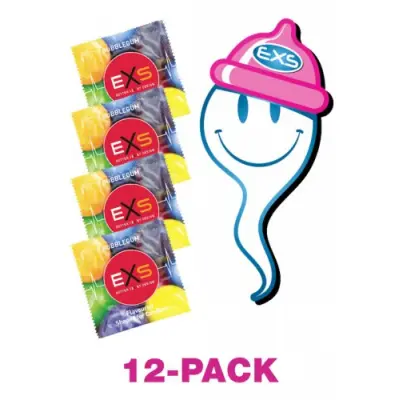 EXS Bubblegum Rap Kondom 12-pack
