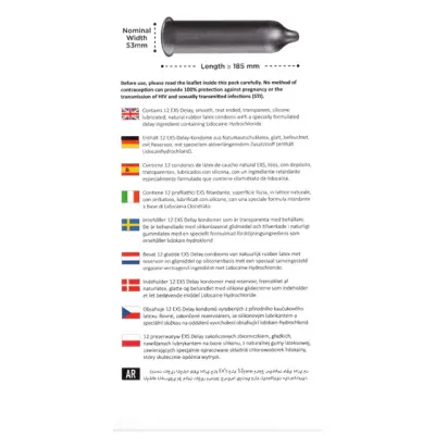 EXS Delay 12-pack - Kondomer