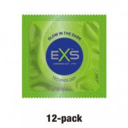 EXS Glow in the dark kondomer 12-pack