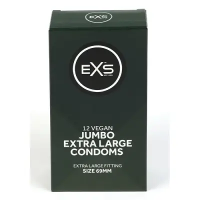 EXS Jumbo Extra Large Kondomer - 12 pack