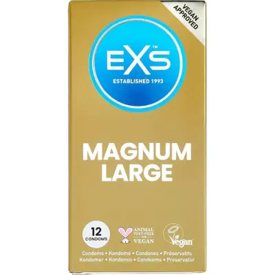 EXS Magnum Large: Kondomer, 12-pack