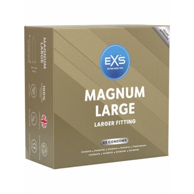 EXS Magnum Large: Kondomer, 48-pack