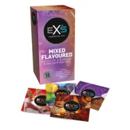 EXS Mixed Flavoured Kondom 12-pack