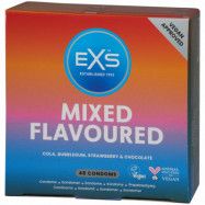 EXS Mixed Flavoured Kondomer 48 st - Klar