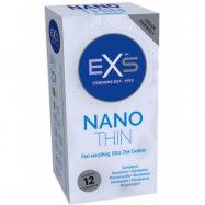 EXS Nano Thin: Kondomer, 12-pack