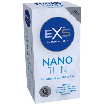 EXS Nano Thin: Kondomer,12-pack
