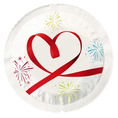 EXS Regular Love Heart Kondom