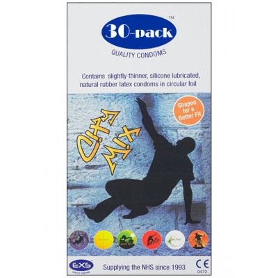 EXS Ultra Thin City Mix 30-pack