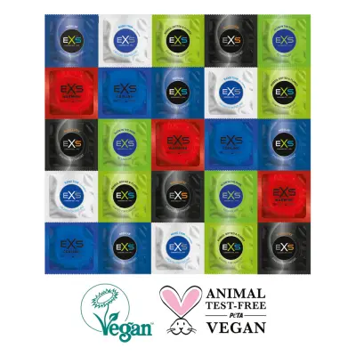 EXS Variety Pack 2: Kondomer, 42-pack