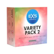EXS Variety Pack 2: Kondomer, 48-pack