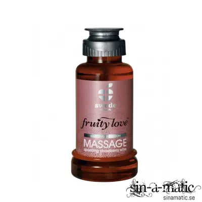 Fruity Love Massage Sparkling Strawberry Wine 100ml
