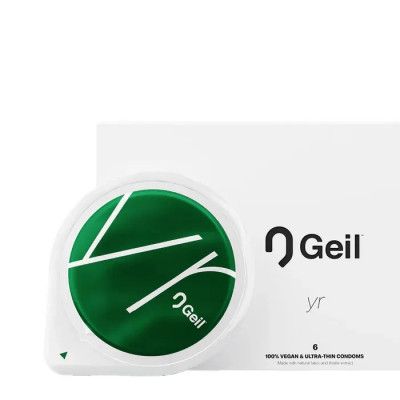 Geil Yr 100% Vegan& Ultra-Thin 6-pack