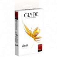 Glyde Slimfit Veganska Kondomer 10 st - Klar