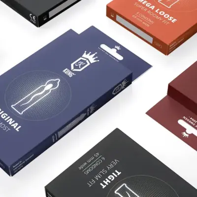 Gratis kondommix 10-pack och glidmedel