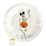 Happy Condoms Halloween Happy Skeleton