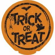 Happy Condoms Halloween Trick or Treat Circle