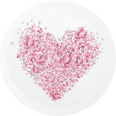 Happy Condoms Butterfly Heart 1 st