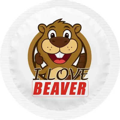 Happy Condoms I Love Beaver 1 st