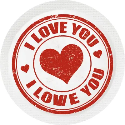 Happy Condoms I Love You 1 st