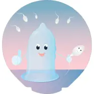 Happy Condoms Sperm Trap 1 st