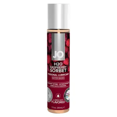 JO H20 RASPBERRY SORBET 30 ML - Smaksatt Glidmedel Hallon