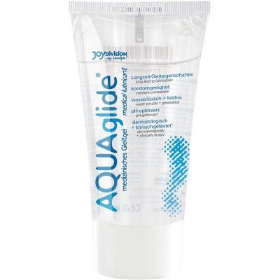 JoyDivision Aquaglide: Vattenbaserat Glidmedel, 50 ml