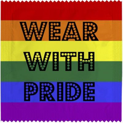 Happy Condoms Wear With Pride