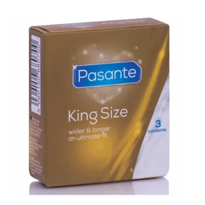 Kondomer King size - 3-pack