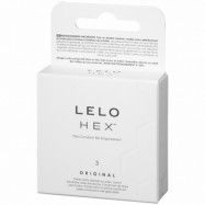 LELO Hex Original Kondomer 3 st - Klar