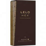 LELO: HEX Respect XL, Kondomer, 12-pack