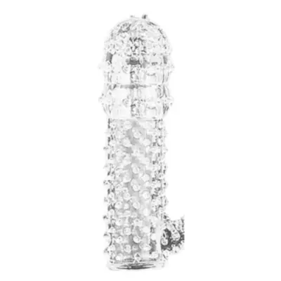 Lovesecret - Ribbad transparent penissleeve #1