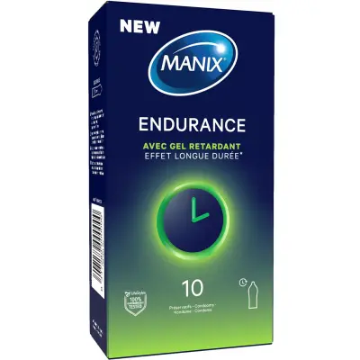 Manix: Endurance, Kondomer, 10-pack