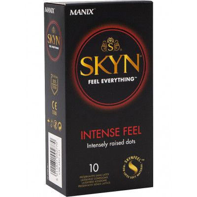 Manix Skyn Intense Feel: Kondomer, 10-pack