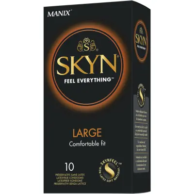 Manix Skyn: Large Kondomer, 10-pack