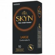 SKYN Large Latexfria Kondomer 10 st - Klar