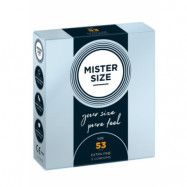 Mister Size Kondomer 53 mm, 3-pack