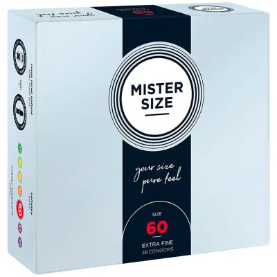 Mister Size - Kondomer XL 60 mm - 36-pack