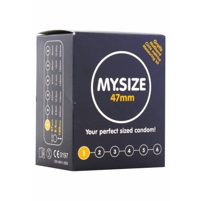 MY.SIZE 47 CONDOMS 10 PCS