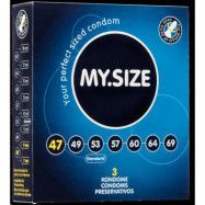 MY.SIZE 47 CONDOMS 3PCS