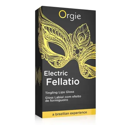 Orgie Electric Fellatio Tingling Lips Gloss