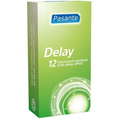Pasante Delay: Kondomer, 12-pack