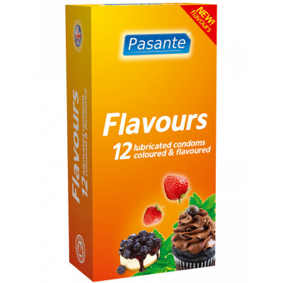 Pasante Taste: Kondomer, 12-pack