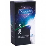 Pasante Glow: Kondomer, 12-pack