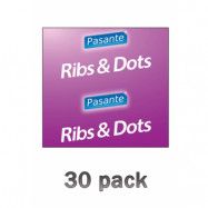 Pasante Ribs & Dots Intensity 30-pack