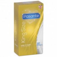 Pasante King Size XL Kondomer 12-pack - Klar