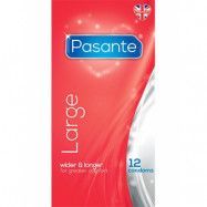 Pasante Large: Kondomer, 12-pack