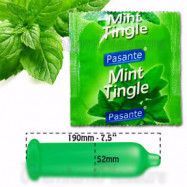 PASANTE MINT TINGLE KONDOMER - 1ST