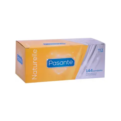 Pasante Naturelle: Kondomer, 144-pack