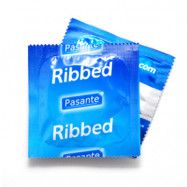 PASANTE RIBBED CONDOMS- 1ST RÄFFLAD KONDOM